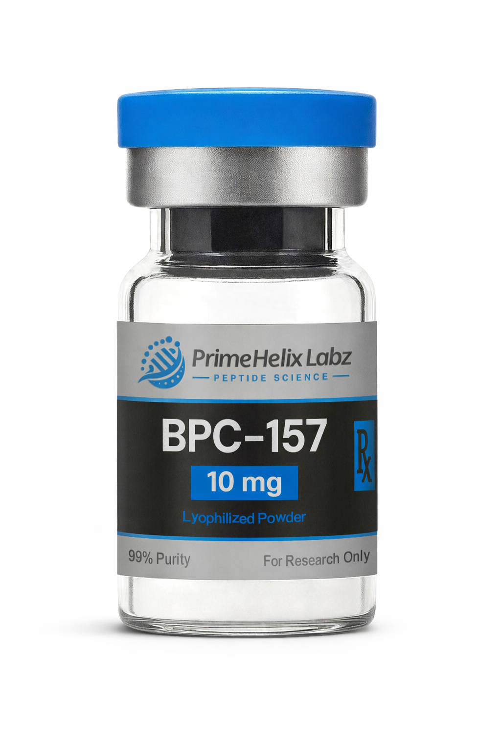 BPC-157 10mg peptide vial