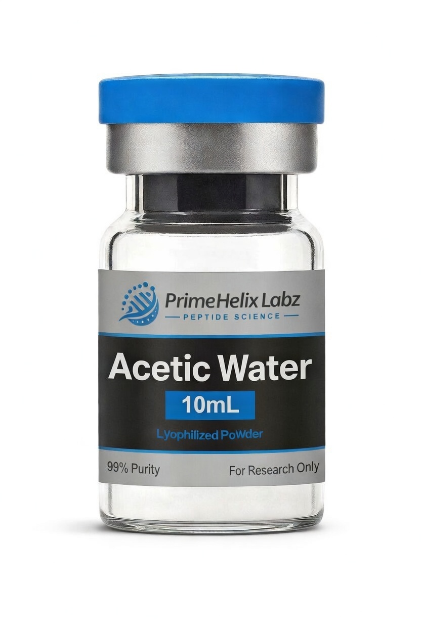 Acetic Water 10mL peptide vial